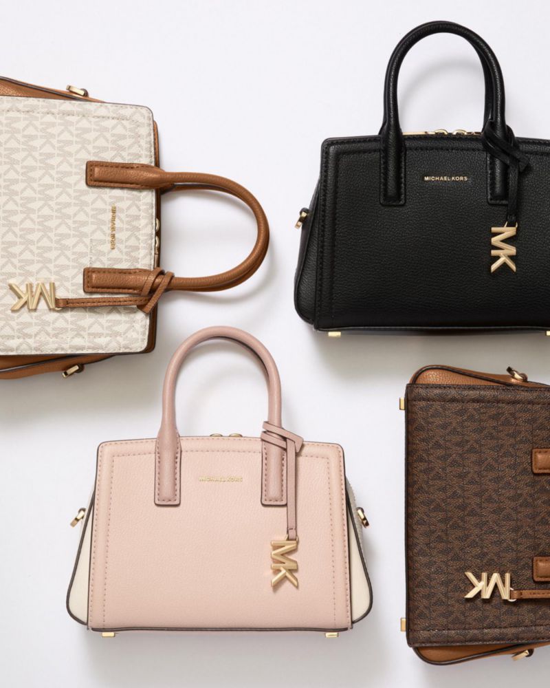 Bolso Bandolera Michael Kors Laila Vainilla/Roble