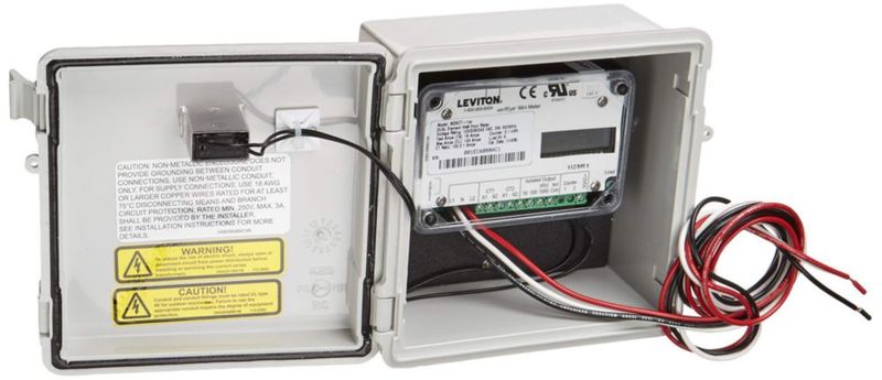 Medidor Leviton 100A 2P3W 120/240V con CTs