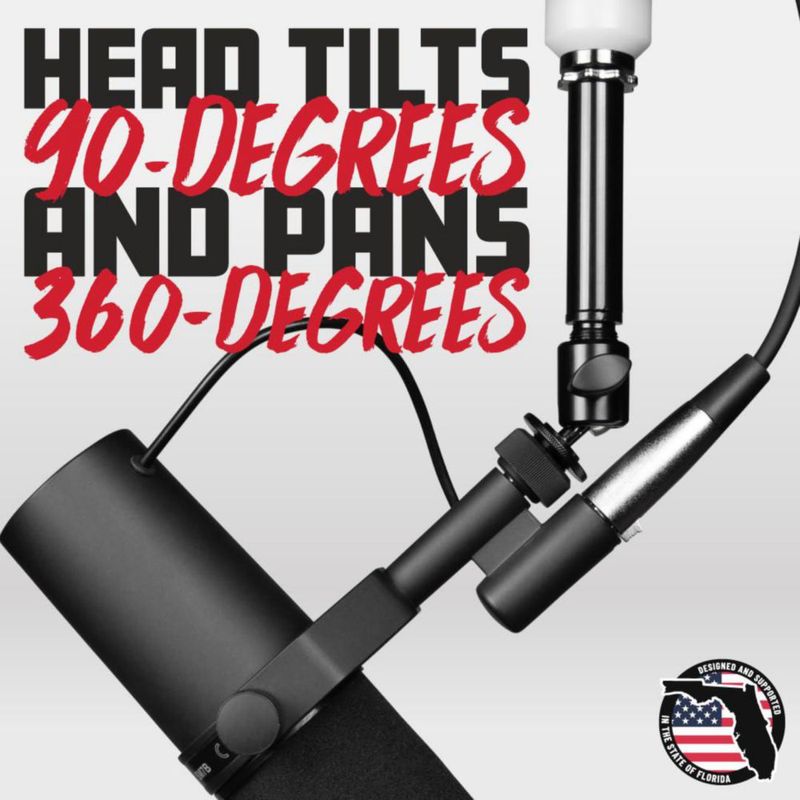 Adaptador de Micrófono Gator GFW-MIC-BALLHEAD-MT 5/8"-27