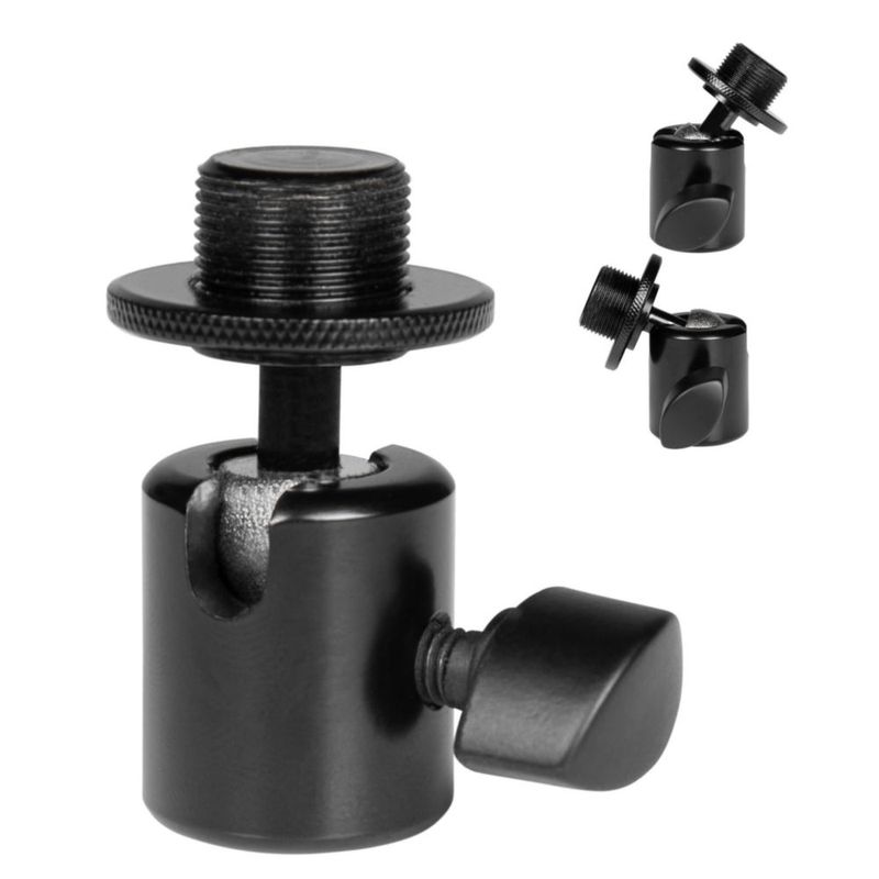 Adaptador de Micrófono Gator GFW-MIC-BALLHEAD-MT 5/8"-27