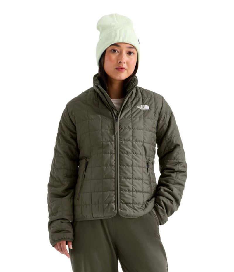 Chaqueta aislada Junction para mujer de The North Face talla M color Taupe nuevo verde