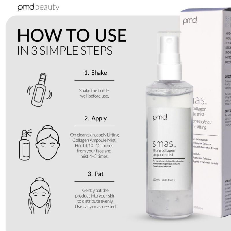 Suero PMD Beauty 100 ml Ampolla de Colágeno en Spray