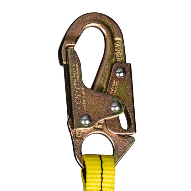 Cinta de seguridad Guardian Fall 91 cm con ganchos de acero – Cumple ANSI/OSHA
