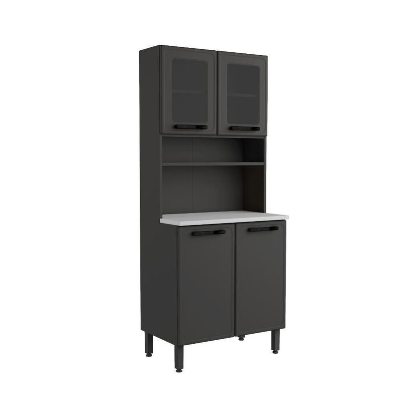 Alacena Napoles 90 cm Gris