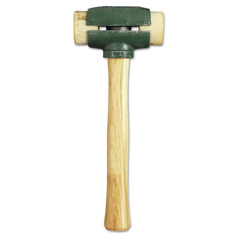 Martillo Garland Tamaño 4 de Cuero Crudo con Cabeza Dividida