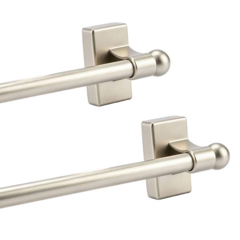 Barra de Cortina Magnética HurOutd 41‑71 cm 1/2" (Juego de 2)