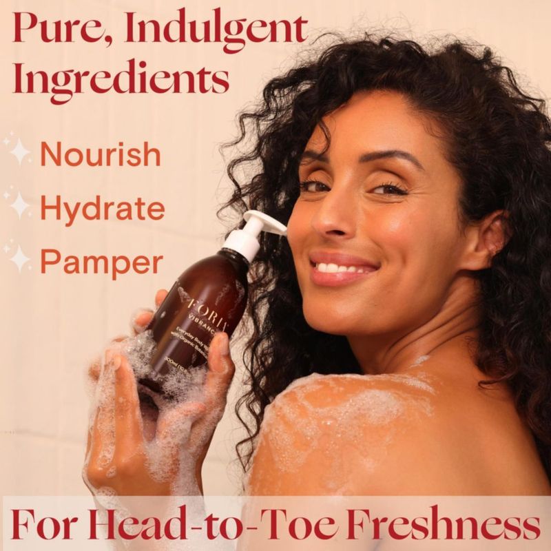 Gel de Ducha FORIA 300 ml pH Balanceado y Orgánico