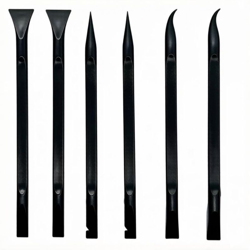 Raspadores de Plástico Tpyx 6 Piezas para Detalle de Auto