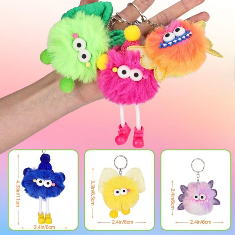 LLAVERO Fungi Fun Monster 30 UNIDADES - Regalos de Fiesta