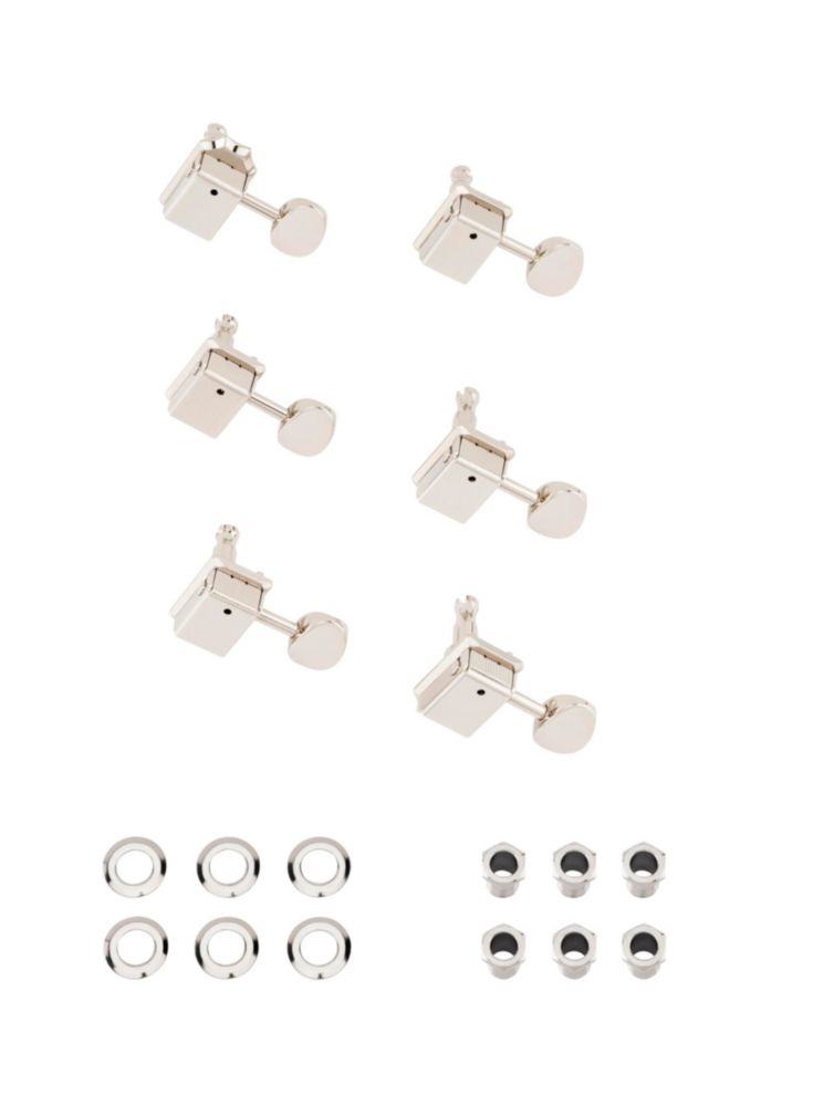 Juego de 6 clavijeros Fender ClassicGear cromo