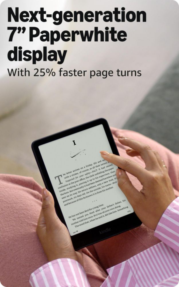 Lector de libros electrónico Amazon Kindle Paperwhite 16GB 7" resistente al agua Jade
