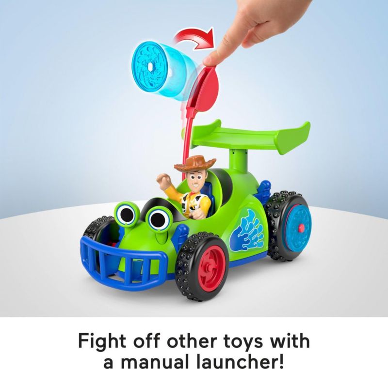 Set de figuras Fisher-Price Imaginext Woody y R.C. de 3 pulgadas