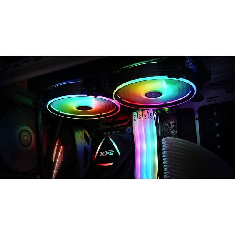 Enfriador de agua para CPU XPG Levante 240 ARGB con 2 ventiladores de 120 mm