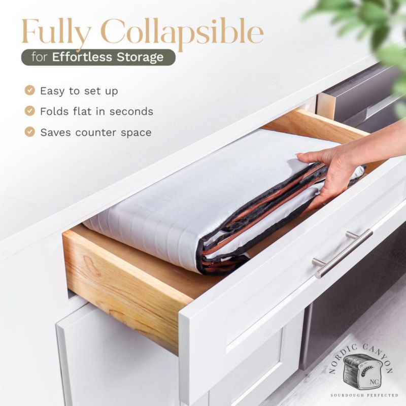 Fermentadora de Pan Nordic Canyon Plegable Beige