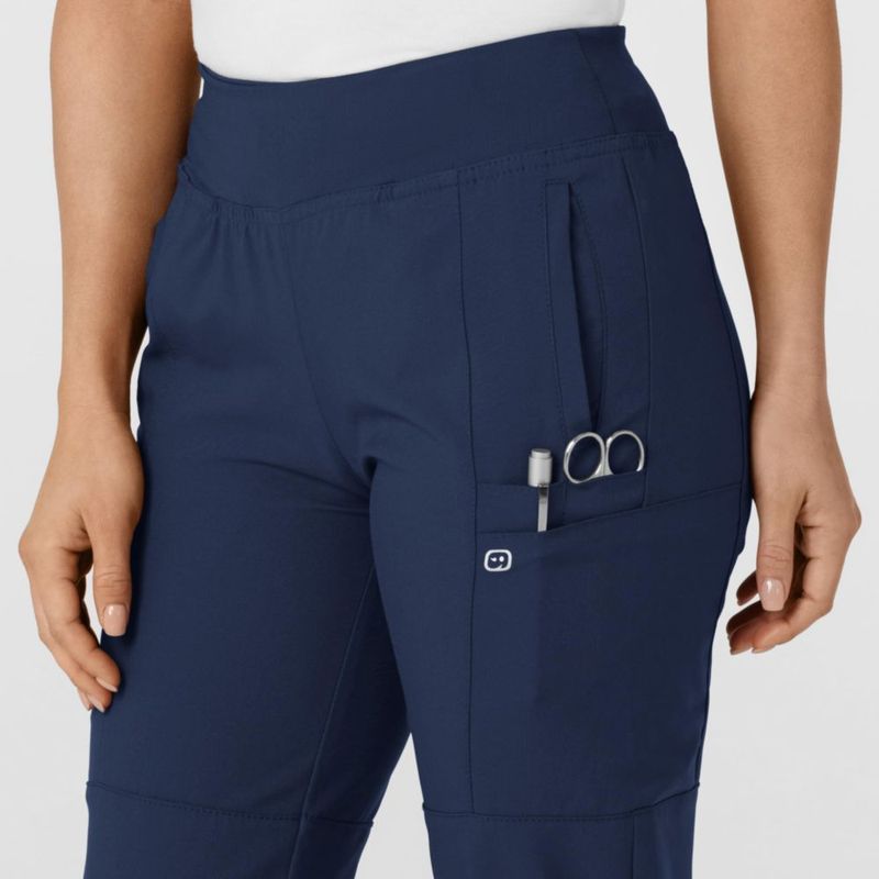 PANTALONES WINK W123 Cargo Jogger de Uniforme Médico Azul Marino Talla S (alto)