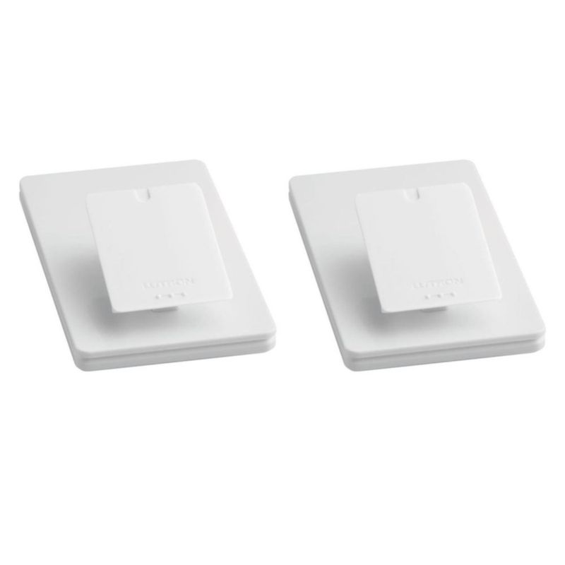 Pedestal Lutron L-PED1-WH-2 blanco (paquete de 2)