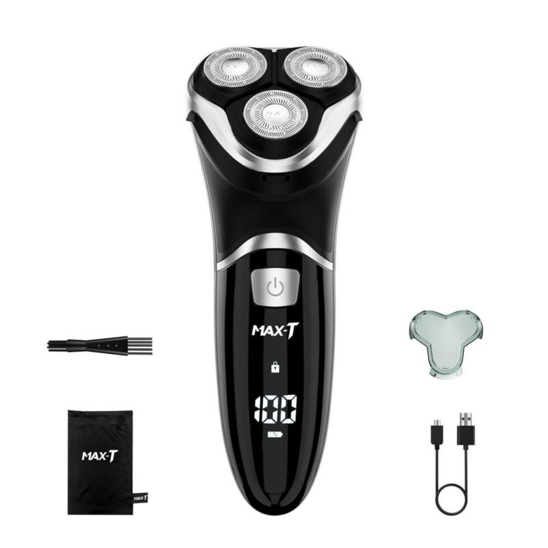 Afeitadora eléctrica MAX-T 8101 Wet/Dry IPX7 impermeable