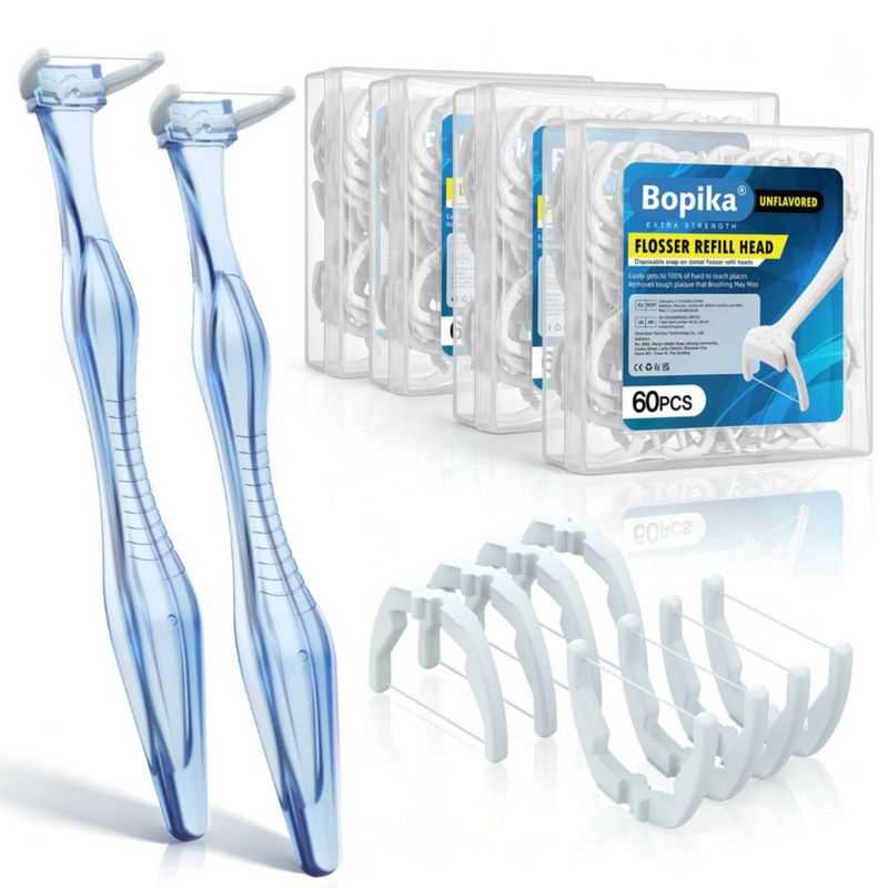 Kit de inicio Bopika para hilo dental de alcance largo