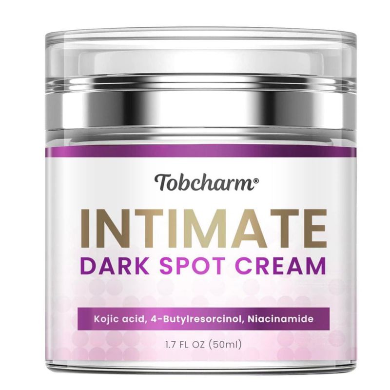 Crema blanqueadora de piel Tobcharm para blanquear áreas íntimas