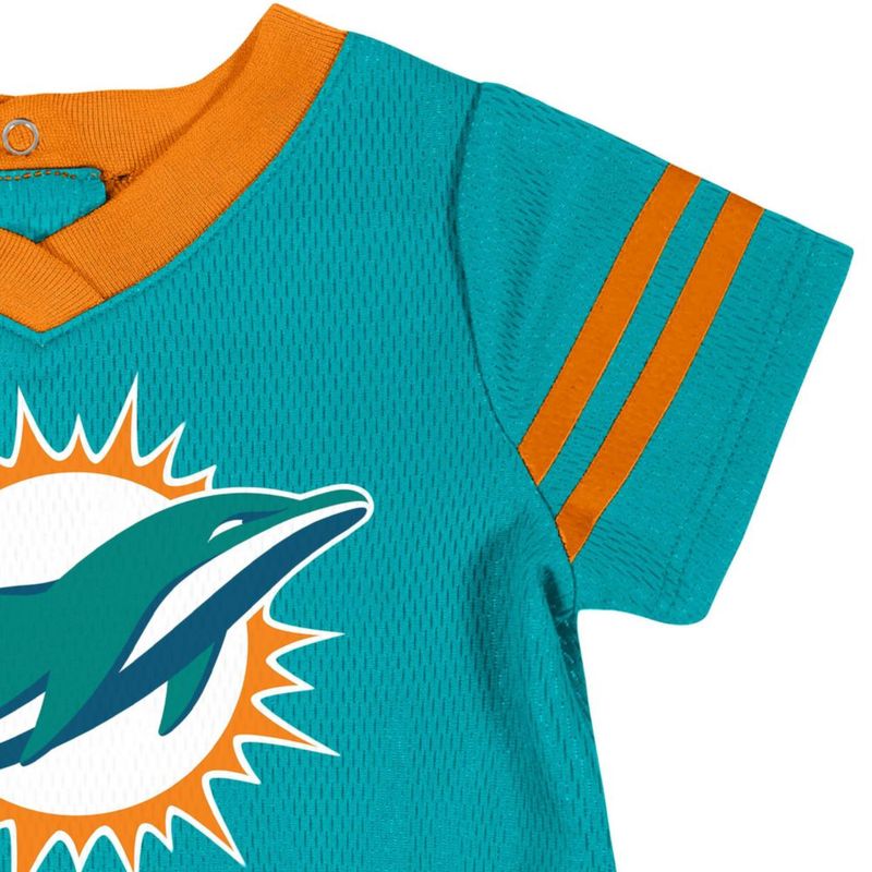 Vestido para bebé Gerber Miami Dolphins 6-12 meses