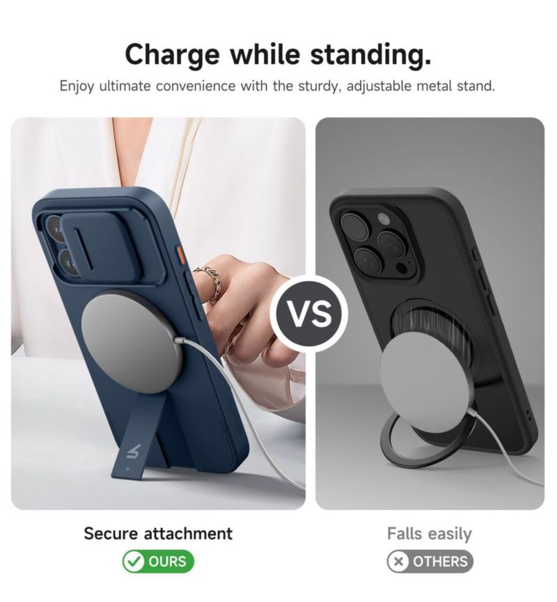 Funda SURITCH para iPhone 15 Pro MagSafe Azul