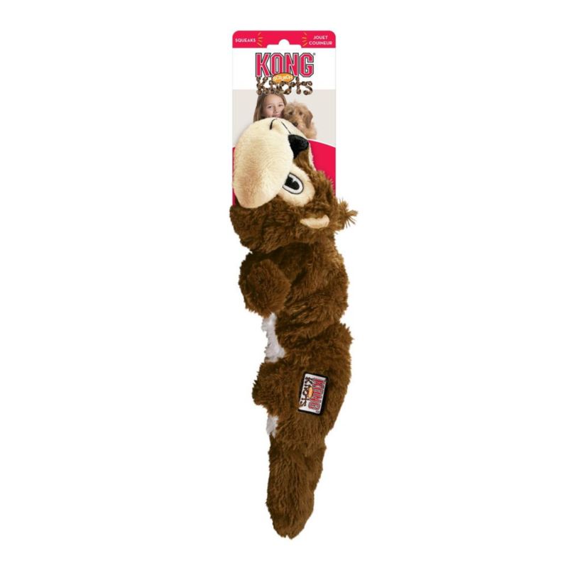Juguete para perro KONG Scrunch Knots Ardilla Mediano/Grande