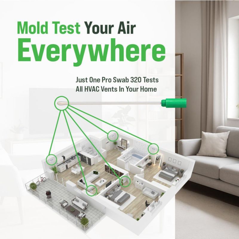 Kit de prueba de moho MICROBIAL MAINTENANCE para aire y superficies domésticas - Laboratorio