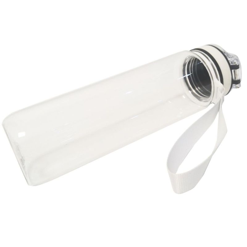 Botella GearTek 1000 ml Transparente con Tapa de Sorbete