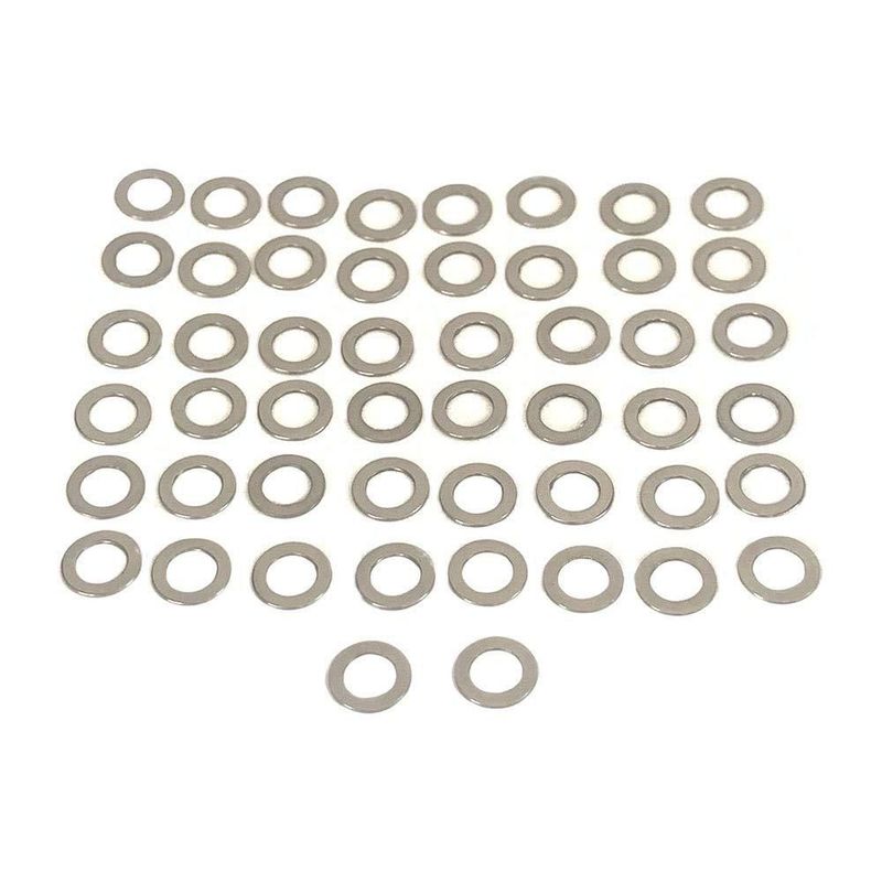 Arandelas WKOOA 3x5x02 mm Acero Inoxidable 50 piezas