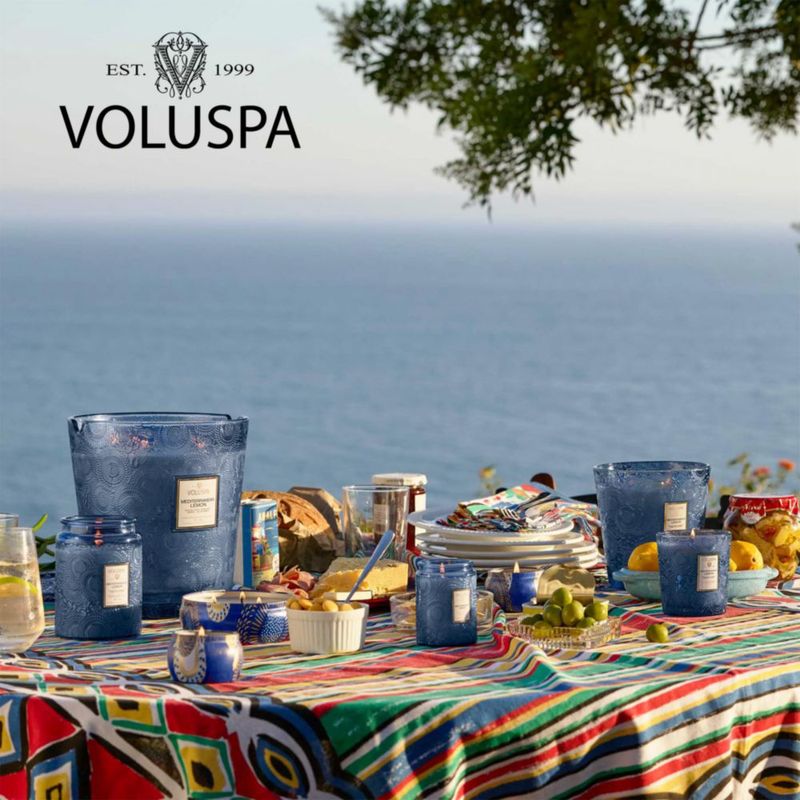 Vela Voluspa Limón Mediterráneo 255 g 60 h de combustión
