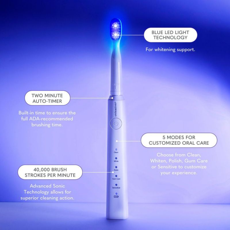 Cepillo de dientes sónico recargable Smileactives Vibrite