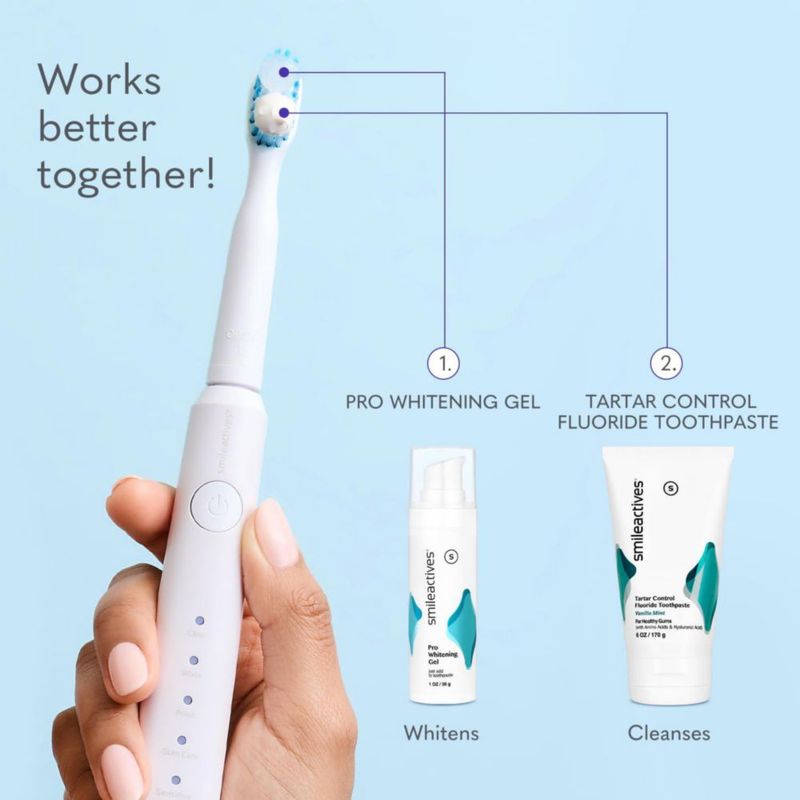 Cepillo de dientes sónico recargable Smileactives Vibrite