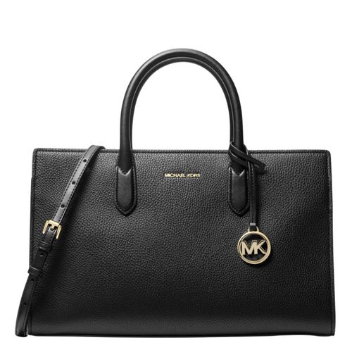 Bolso Michael Kors Scarlett Mediano Negro Granulado