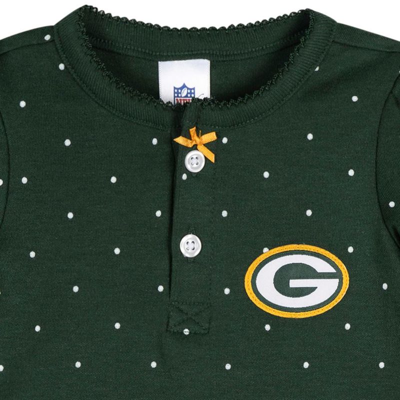 Conjunto de una pieza Gerber Packers 0-3 meses para niña