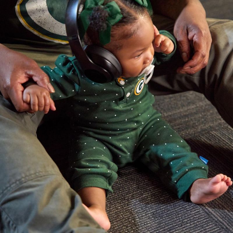 Conjunto de una pieza Gerber Packers 0-3 meses para niña