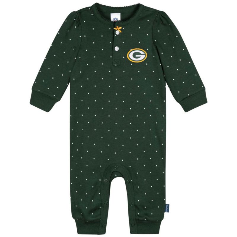 Conjunto de una pieza Gerber Packers 0-3 meses para niña
