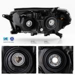Farol delantero AKKON para Toyota 4Runner 2010‑2013 negro (lado izquierdo)