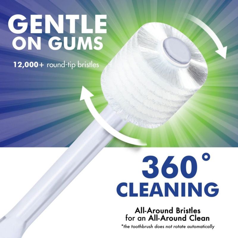Cepillo de dientes Brilliant 3 unidades cerdas suaves surtidas