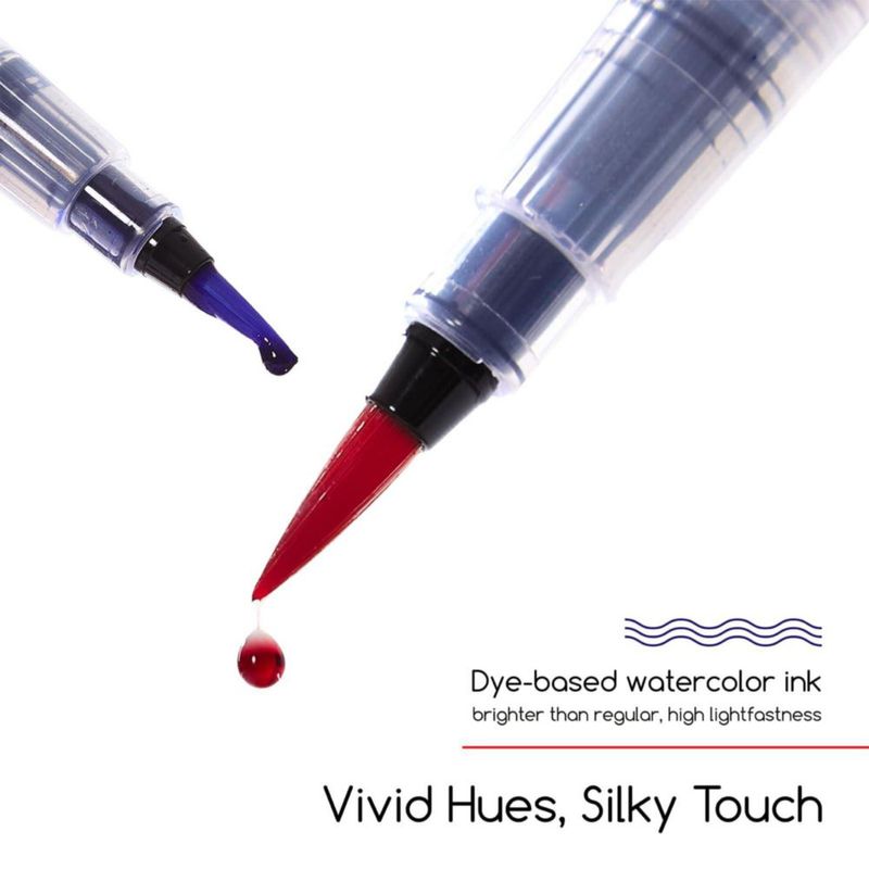 Pinceles de tinta MEEDEN 36 colores acuarela a base de tintura