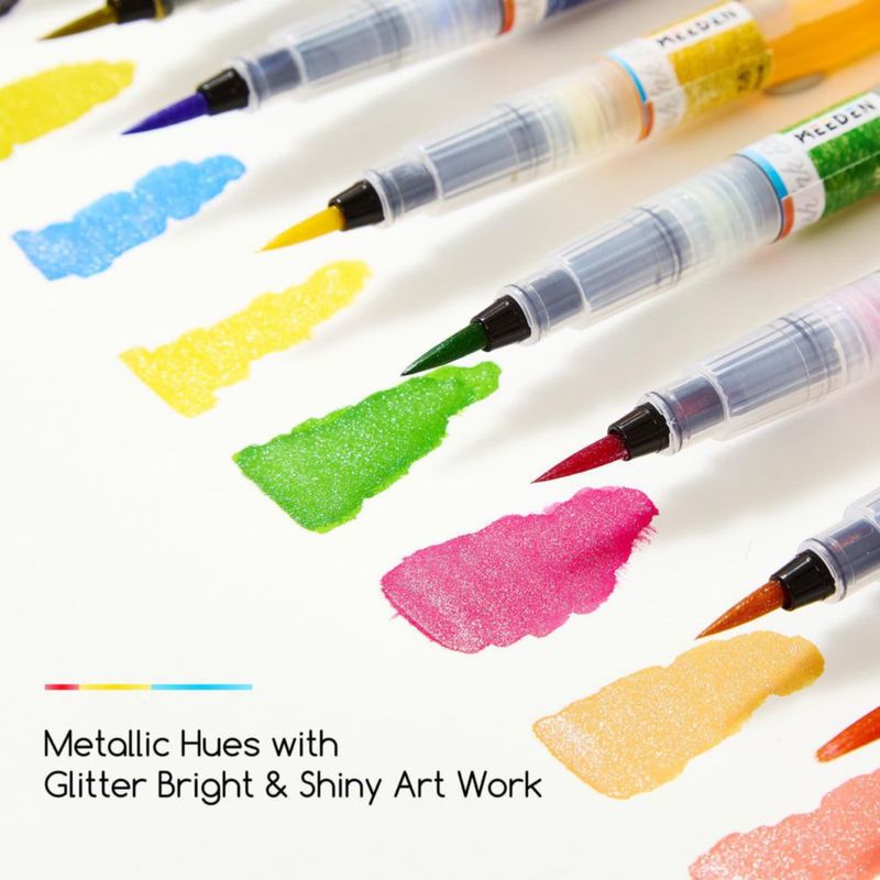 Pinceles de tinta MEEDEN 36 colores acuarela a base de tintura