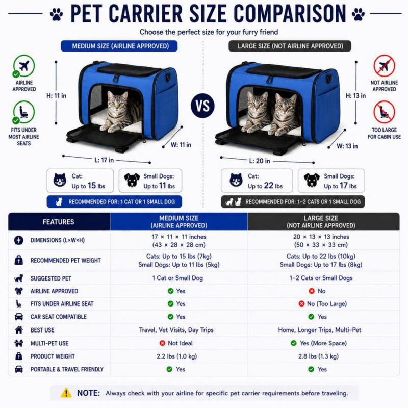 Transportín para mascotas DALASITING 51x33x33 cm plegable de tela suave