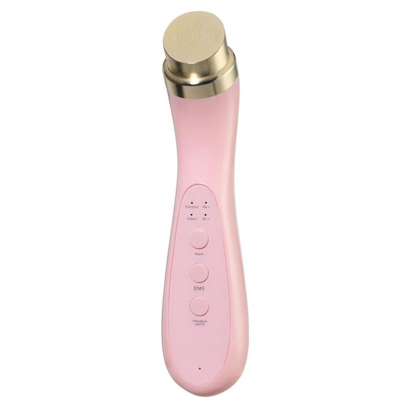 Masajeador facial hipoalergenico con ion de oro - Zeta - Rosa