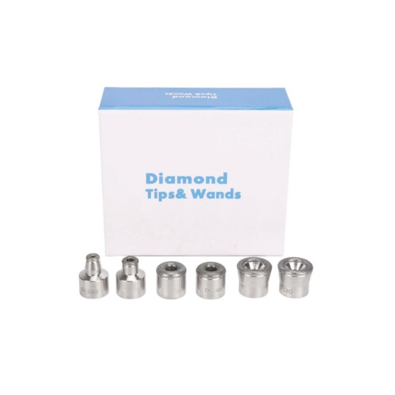 Puntas Diamante de Remplazo Para Microdermoabrasión
