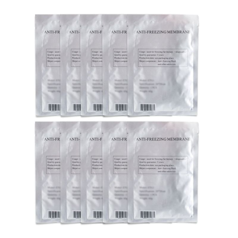 Kit de 10 Membranas Antifreeze para Cryolipolisis Grande 34X42cm