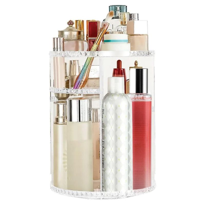 Organizador De Maquillaje Y Joyeria Giratorio