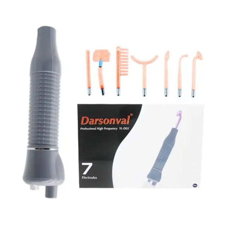 Alta Frecuencia Facial 7 Tubos Anti-Arrugas Darsonval