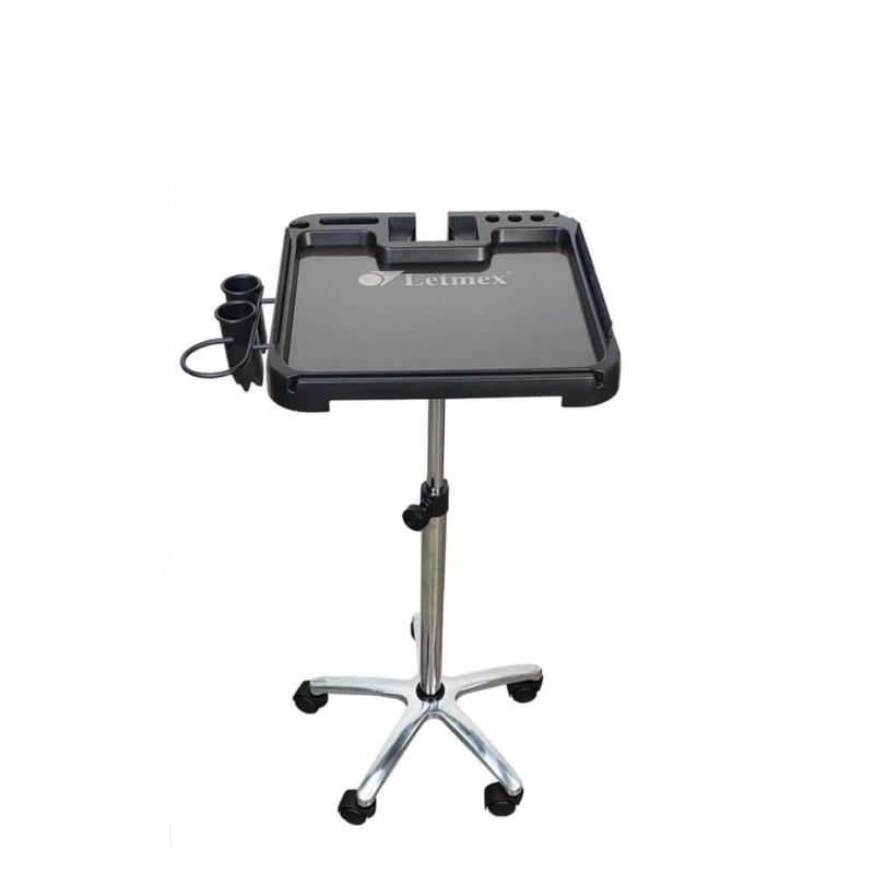 Carrito Mesa Auxiliar Magnético Para Extensiones Estética Barbería BCS153 Letmex