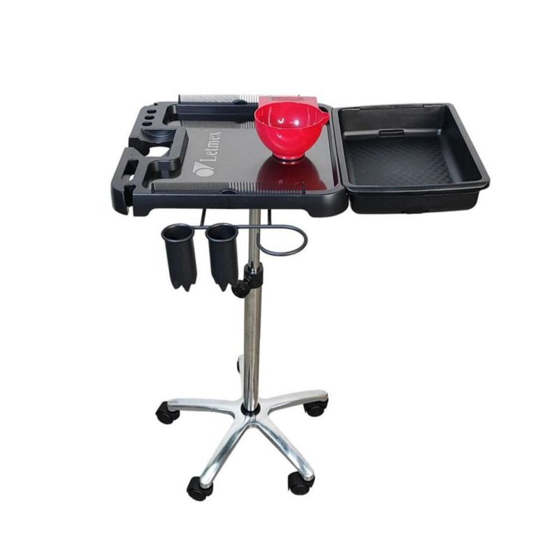 Carrito Mesa Auxiliar Magnético Para Extensiones Estética Barbería BCS153 Letmex