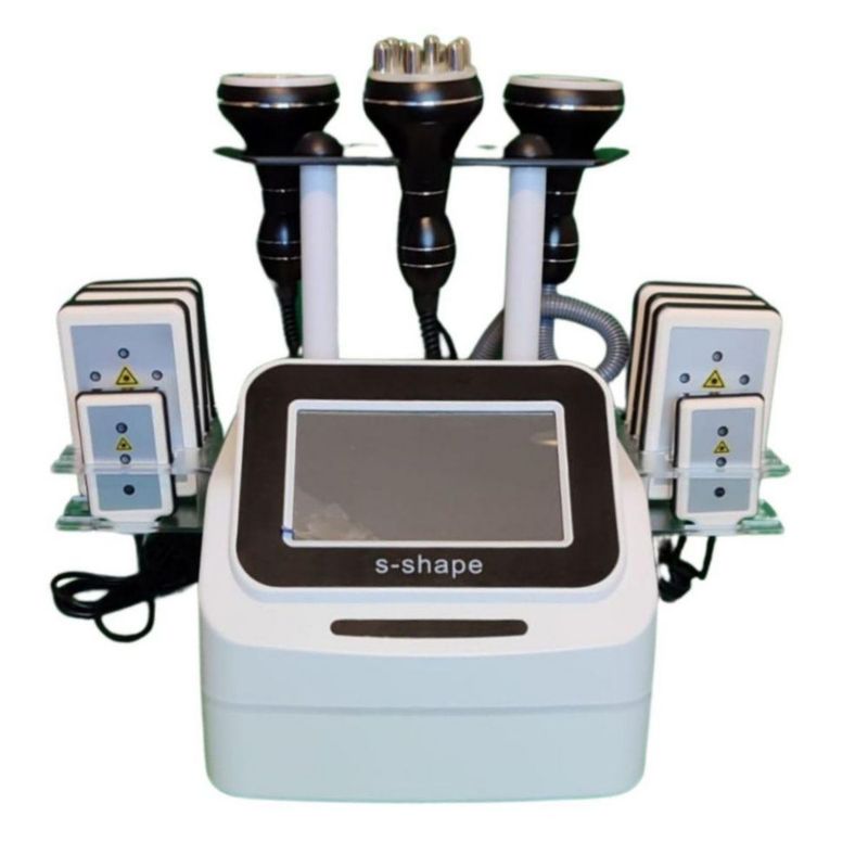 Lipolaser Cavitador Slim 5 en 1 con 8 almoadillas