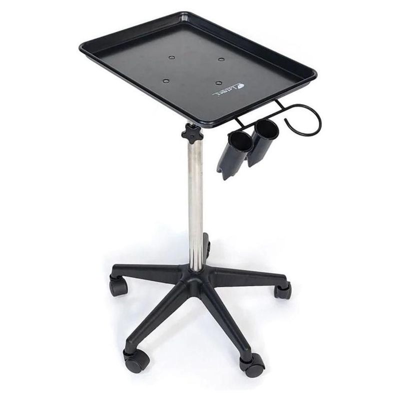 Charola Auxiliar Aluminio Con Soporte Para Accesorios BM209a Letmex